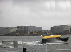 A River taxi in Rotterdam
