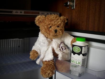 REAL milk in your room